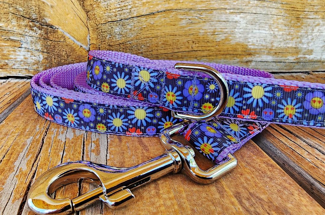 3/4" Hippie Dog Collar, Leash, or Martingale image 2