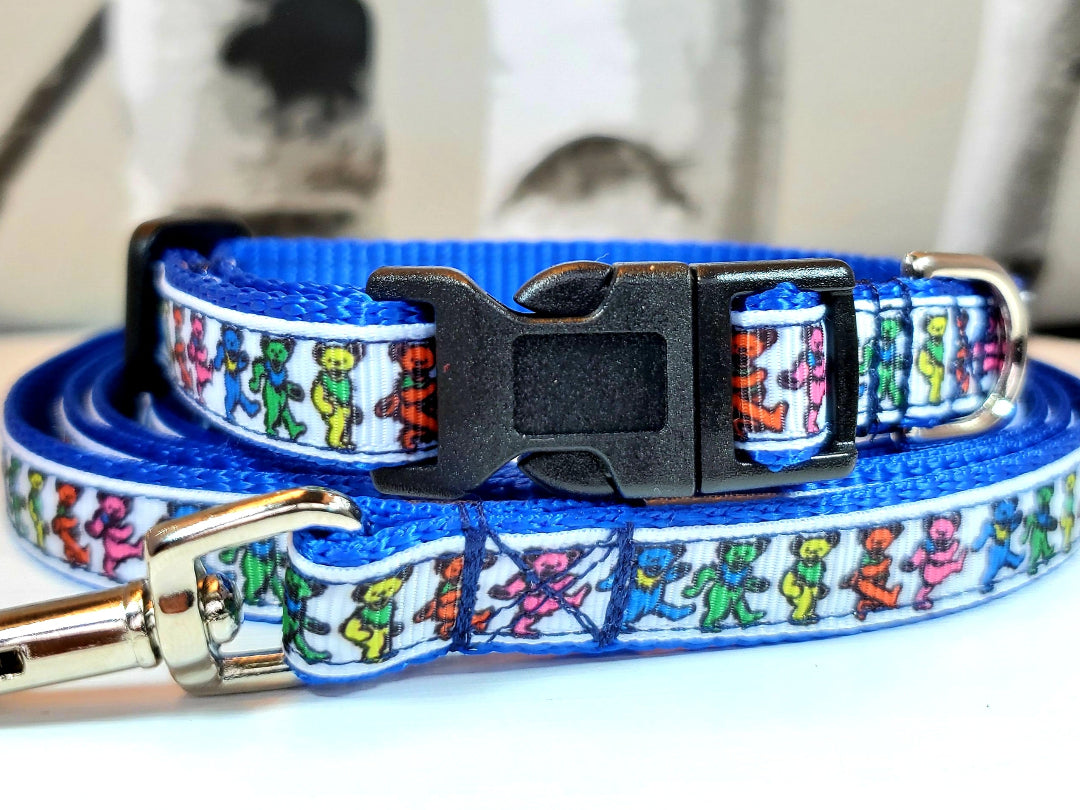 1/2" Dancing Bears Collar, Leash, or Harness image 0