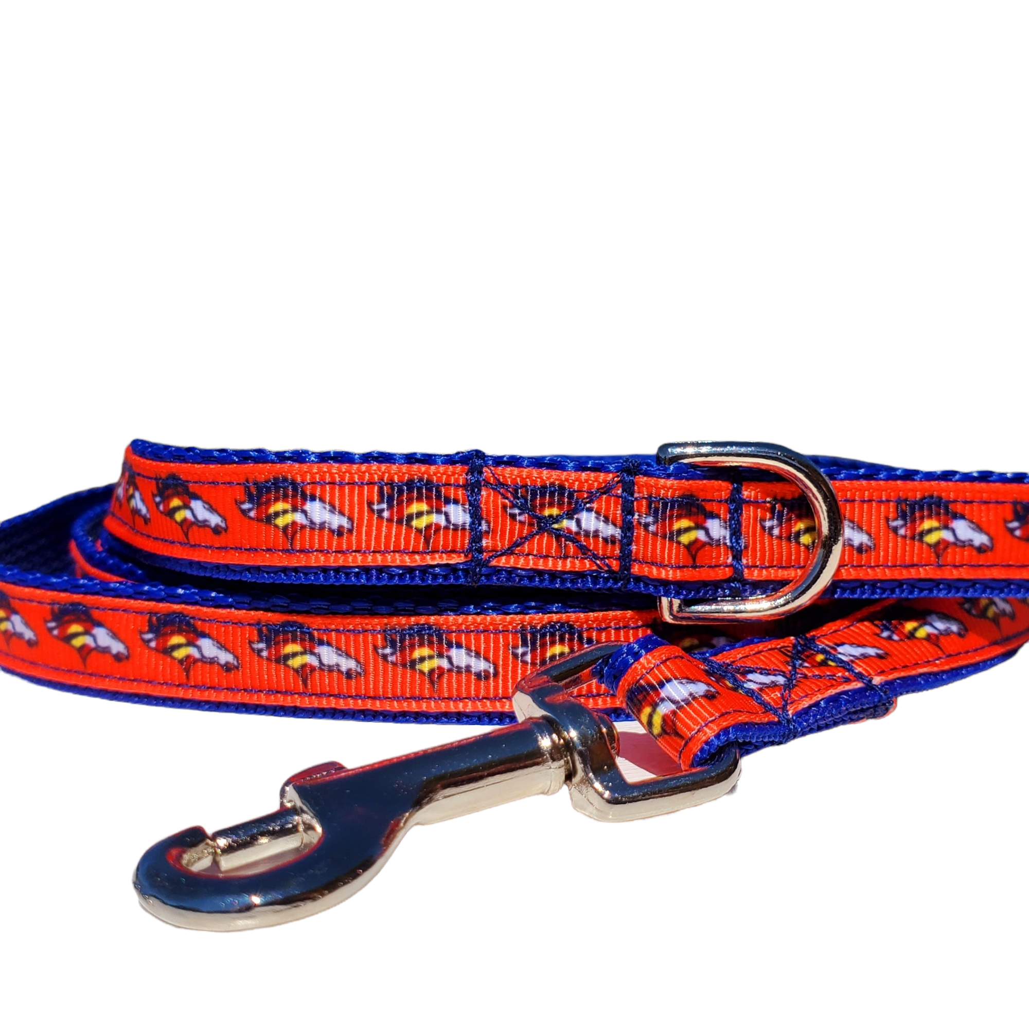 1/2" Denver Broncos Dog Collar, Leash, or Harness image 5