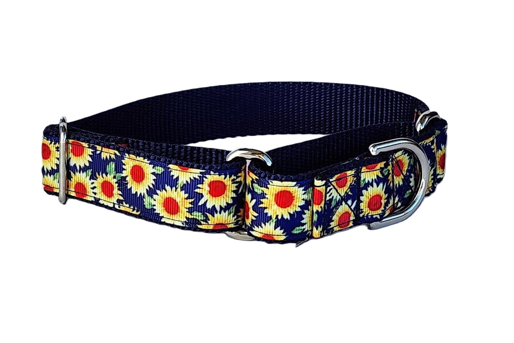 1" Sunflower Martingale Collar image 3