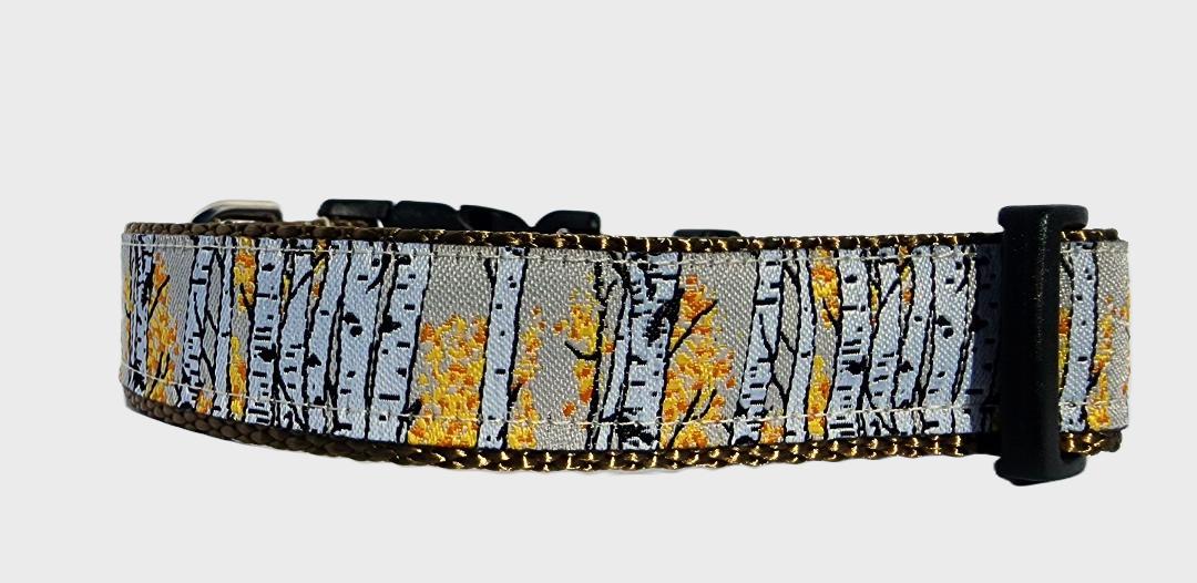 3/4" Aspen Tree Dog Collar image 2