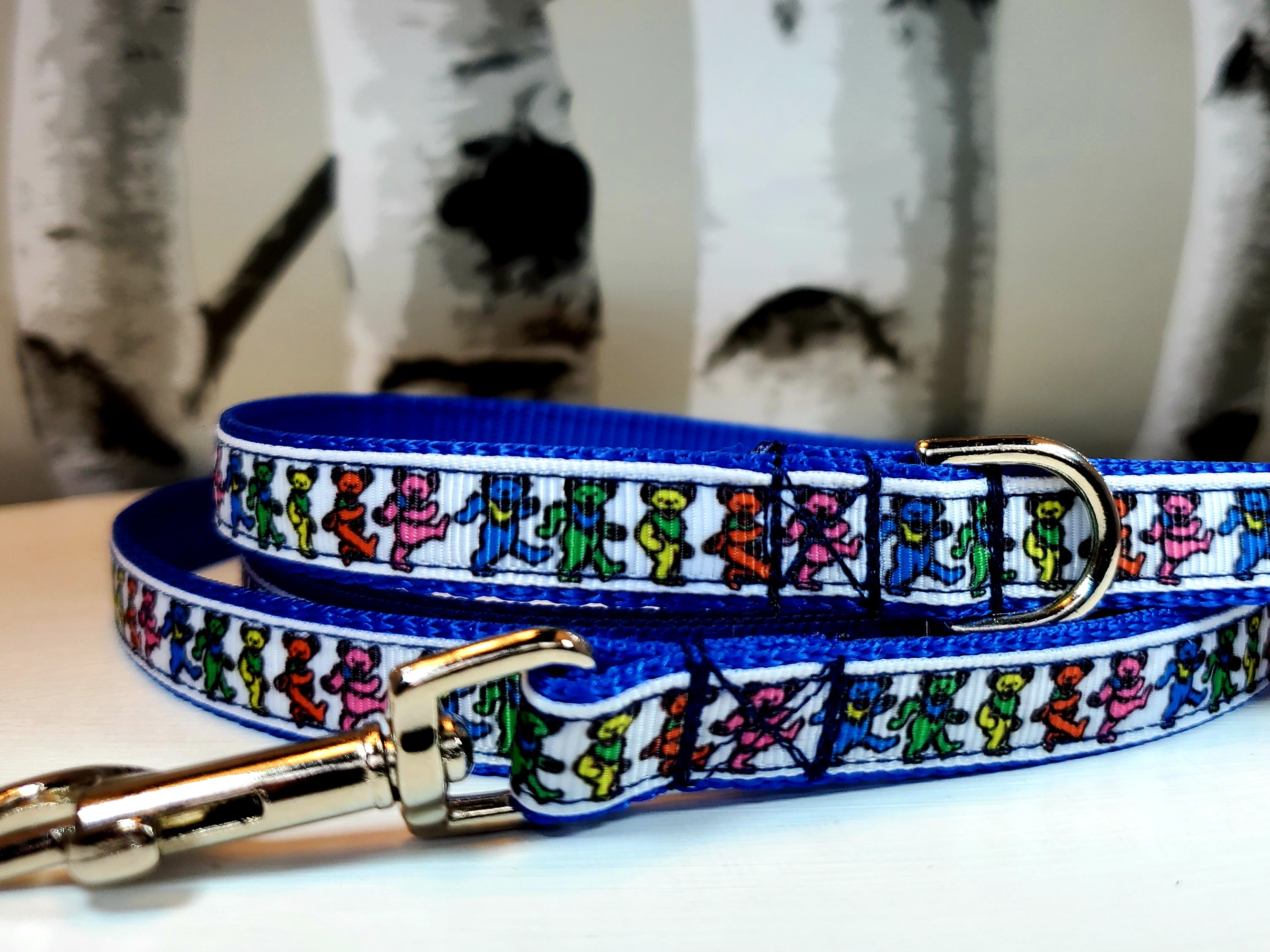 1/2" Dancing Bears Collar, Leash, or Harness image 2
