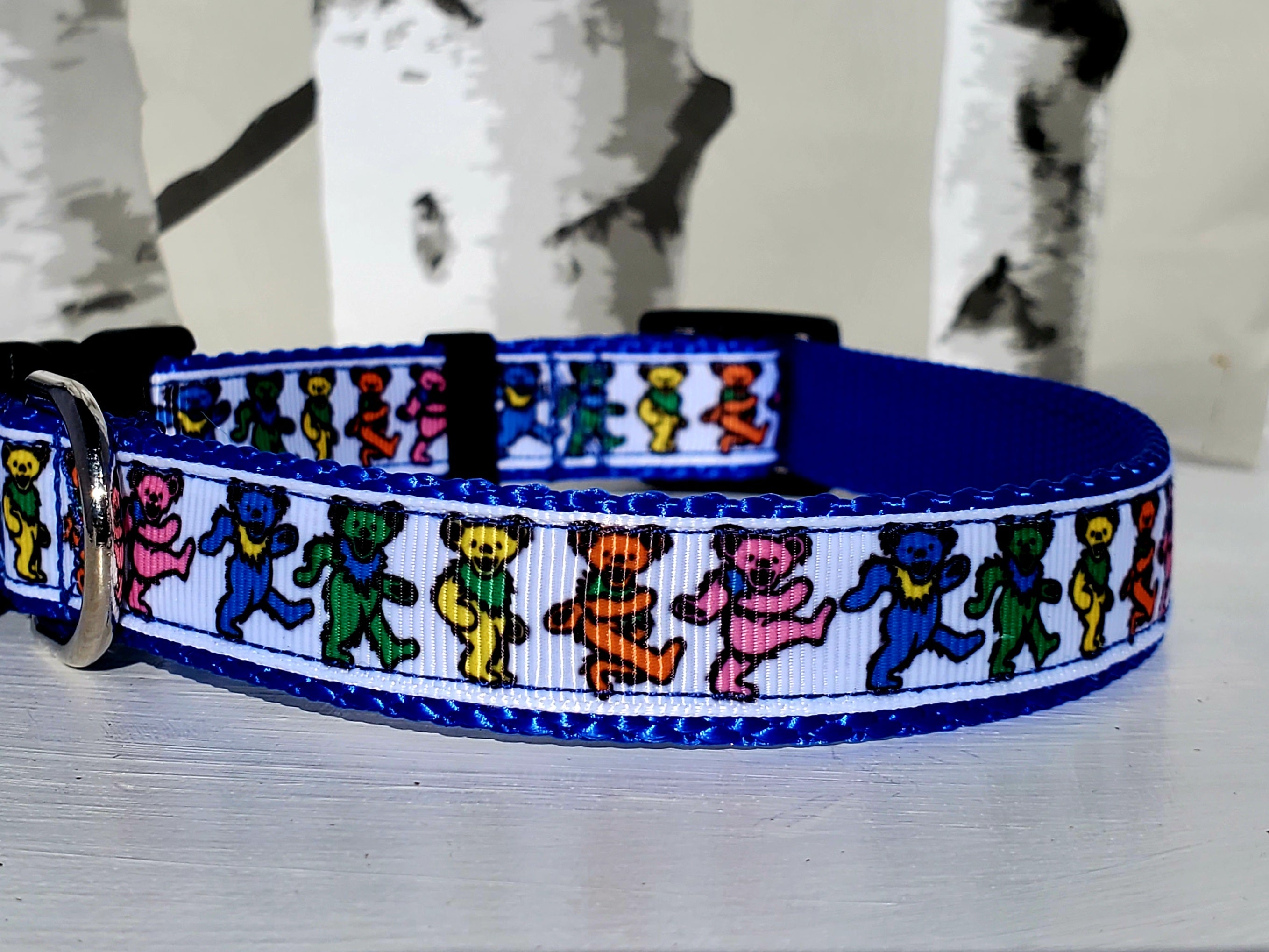 3/4" Dancing Bears Collar, Leash, or Harness image 1