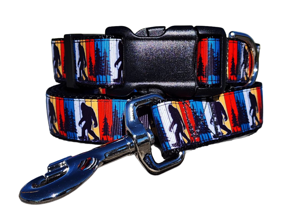 1" Big Foot Dog Collar, Leash or Martingale