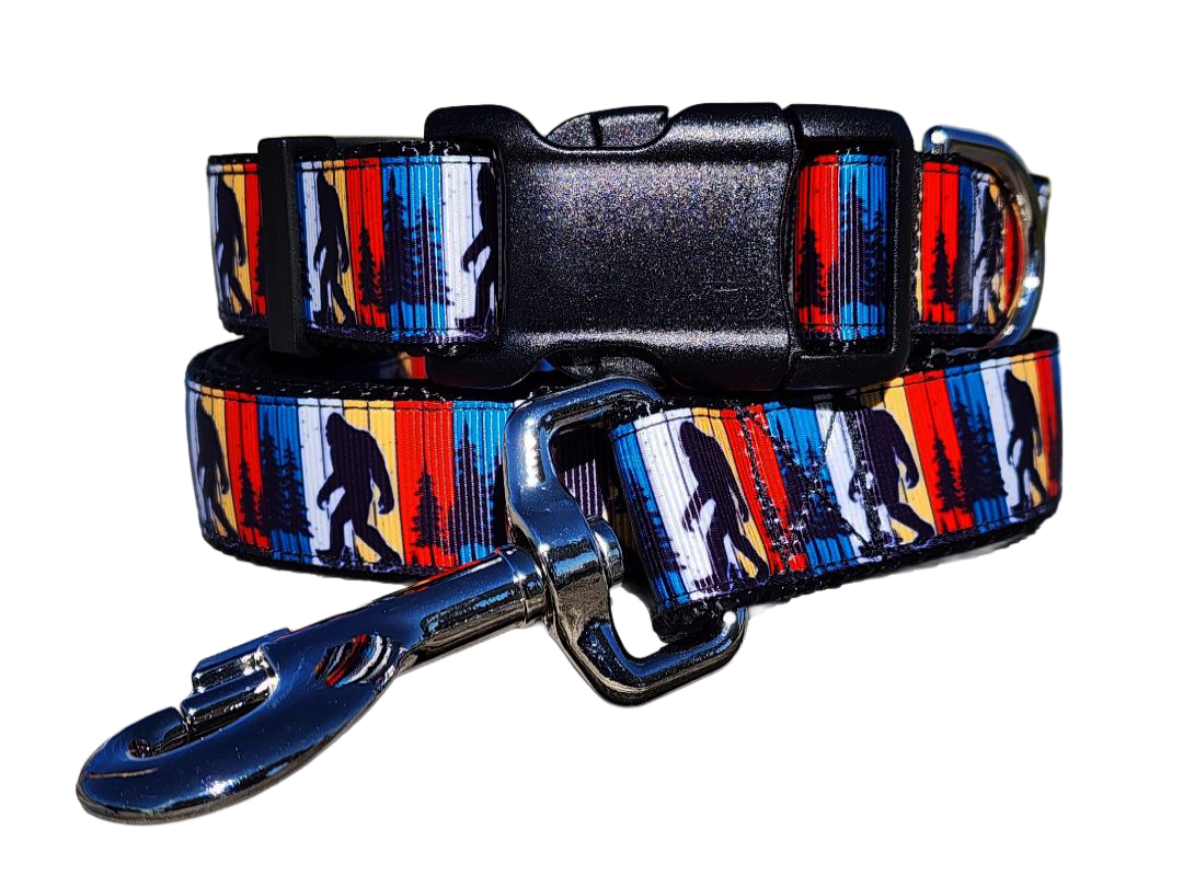 1" Big Foot Dog Collar, Leash or Martingale