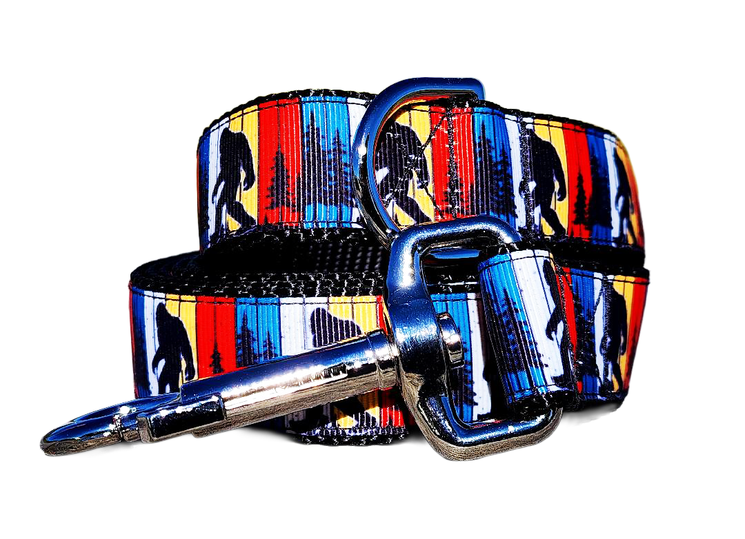 1" Big Foot Dog Collar, Leash or Martingale