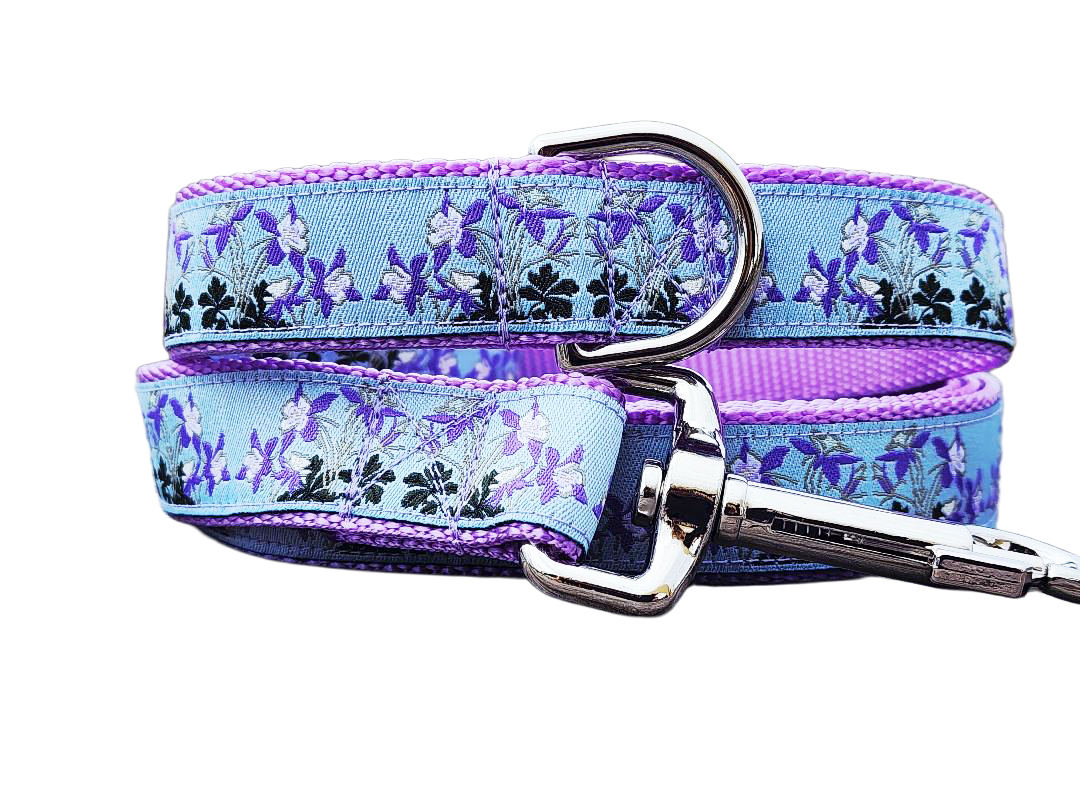 1" Columbine Colorado Dog Collar or Leash