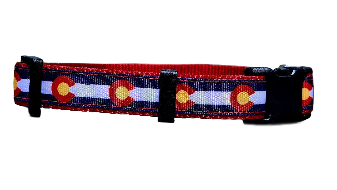 3/4" Colorado Dog Collar or Leash