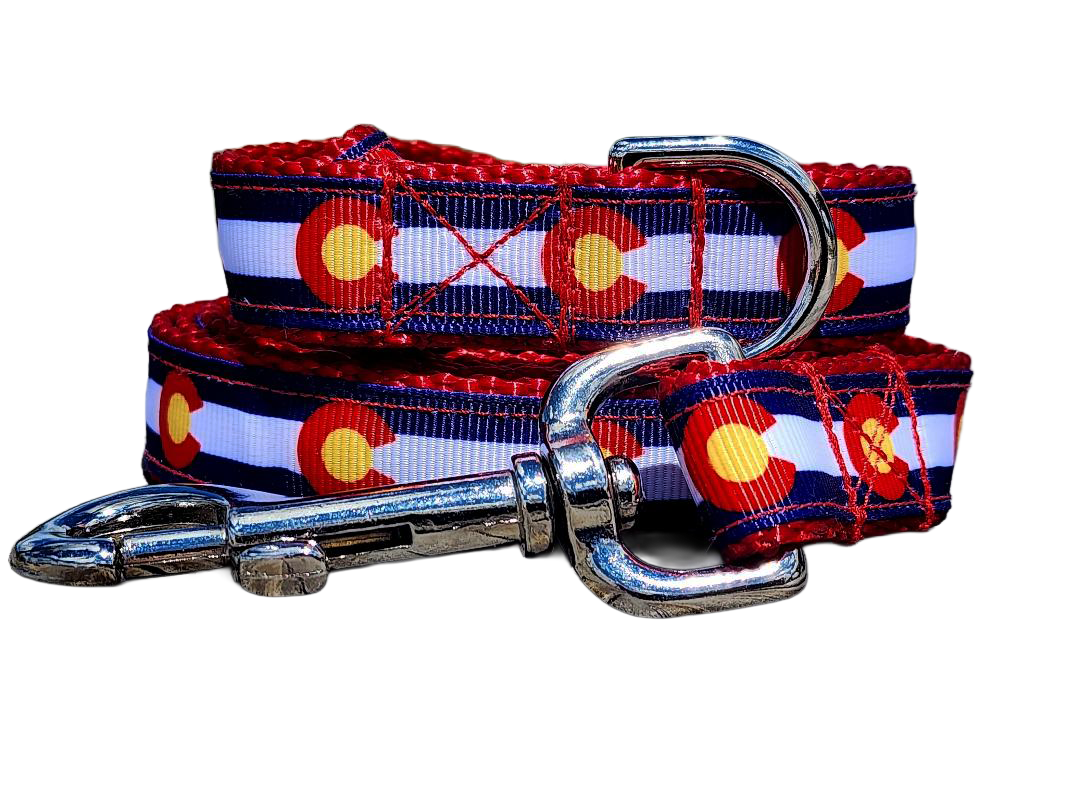 3/4" Colorado Dog Collar or Leash