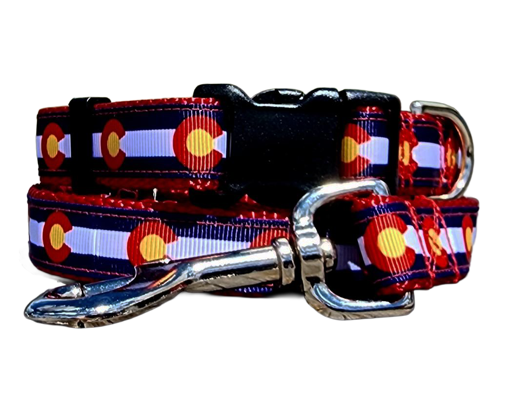 3/4" Colorado Dog Collar or Leash